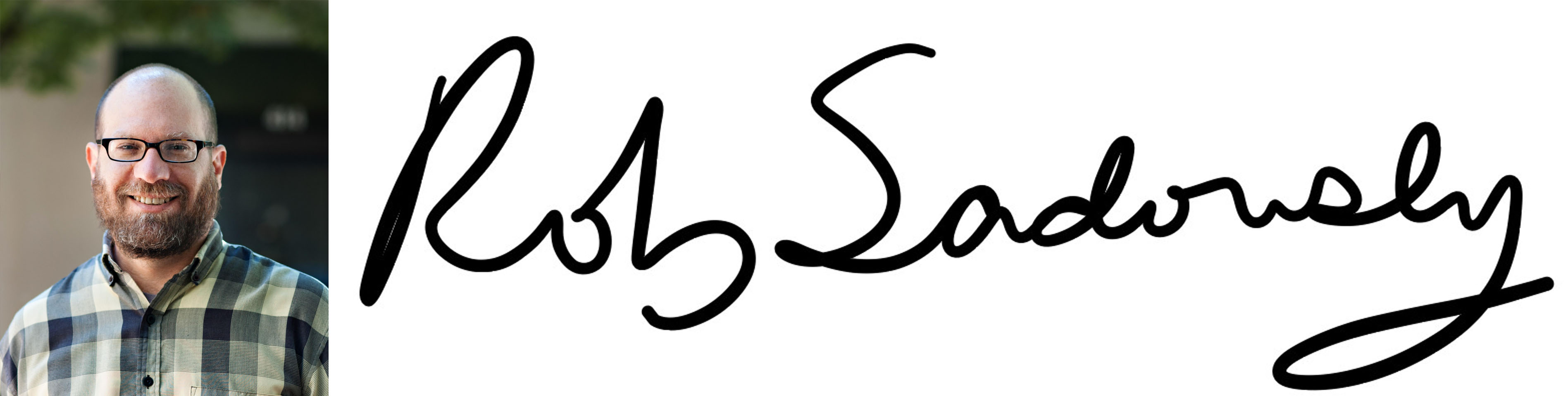 rob signature and photo